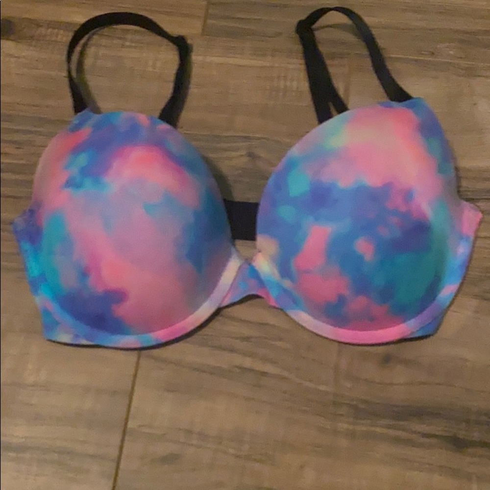 Pink bra